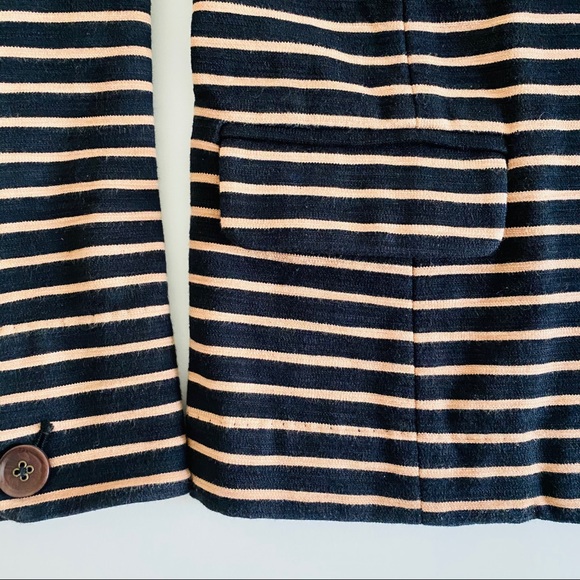 New J.Crew Black Stripes Blazer - Picture 5 of 7